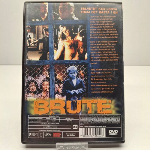Brute - Region 2, DVD-Film, Svensk text, Fint skick