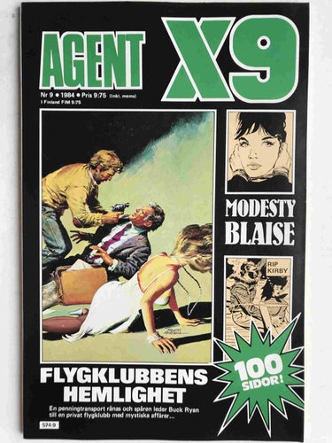 Agent X9 - 1984:9 Oläst!