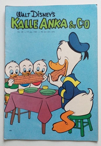 Kalle Anka & C:o, nr 38 1961