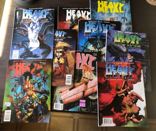 Heavy Metal Magazine 9st