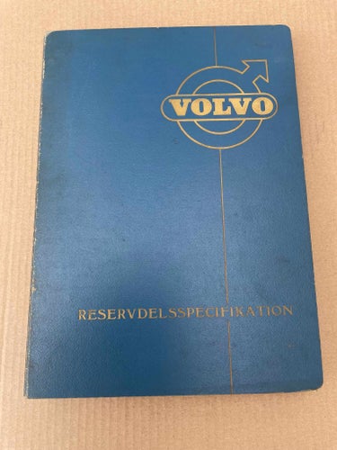 VOLVO Reservdelskatalog / Parts Catalogue PV544 B16