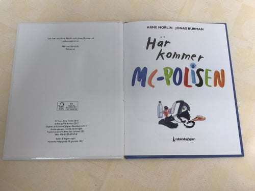 Här kommer MC-POLISEN av Arne Norlin och Jonas Burman, 2012