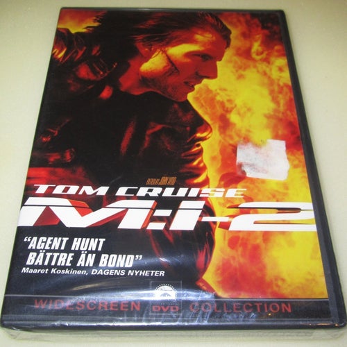 Mission: Impossible 2 - DVD Ny Inplastad