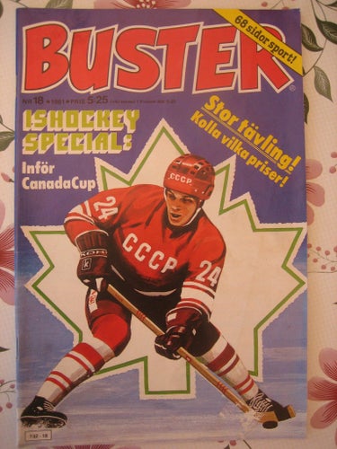Buster Nr:18-1981 (Inför Canada Cup)