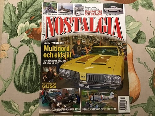 NOSTALGIA NR 2 2021 ROBOTBÅT YSTAD,BMW R90,OPEL REKORD,CADILLAC,OLDSMOBILE,