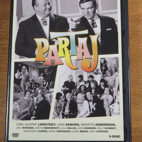 Partaj Lars Ekborg 3-disc Hela säsongen Nyskick!