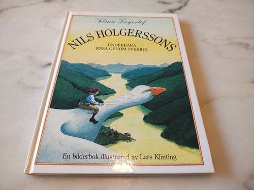 Nils Holgerssons underbara resa genom Sverige av Selma Lagerlöf - Inbunden