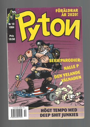 Pyton 10 1994 skick fn