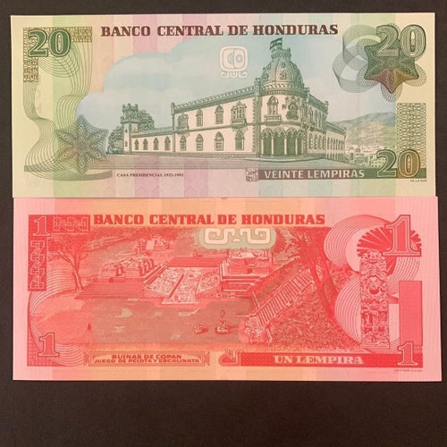 Honduras sedlar - 2006, 2014 UNC