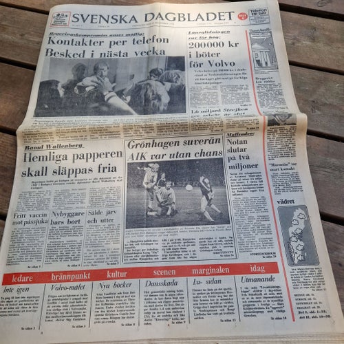 Svenska Dagbladet från 22 september 1978