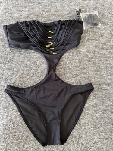 Victoria's Secret svart baddräkt, storlek S/P