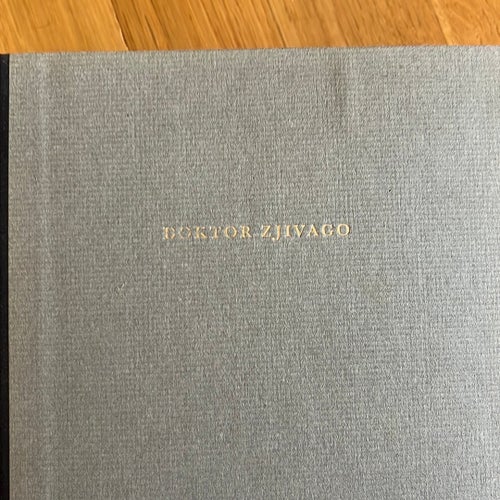 Doktor Zjivago av Boris Pasternak
