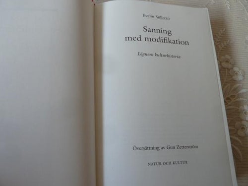 SANNING MED MODIFIKATION, E. SULLIVAN, 2003,  BÖCKER