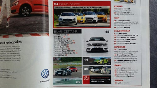 Auto motor & sport 13 2011: Mercedes C 63 AMG Coupé + SLK 350, Porsche Boxster S