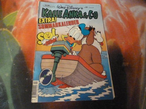 KALLE ANKA & CO, NR 22-1991, TIDNING
