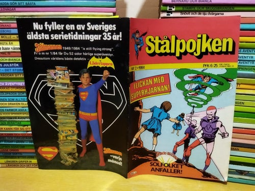 Stålpojken 1984 nr 2. Very Fine plus
