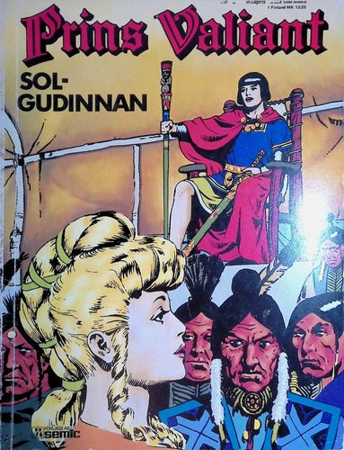 Album Prins Valiant NR 13 solgudinnan 1978