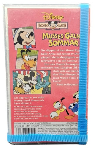 Musses Galna Sommar, VHS NY