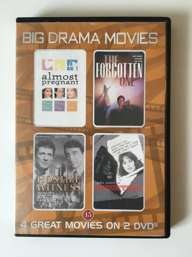 Big drama movies - 4 great movies on 2 DVD's ). 2st beg. DVD