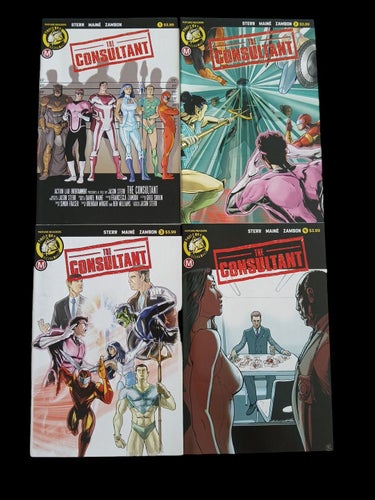 Consultant (2017 Action Lab) #1-4 Complete Series