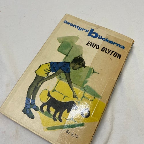 Enid Blyton. Äventyret på Rockingdowm 1954 Häftad Gott