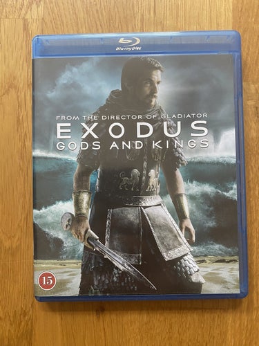 Exodus: Gods and Kings - Blu-ray - 1 ÄGARE & MYCKET BRA SKICK!