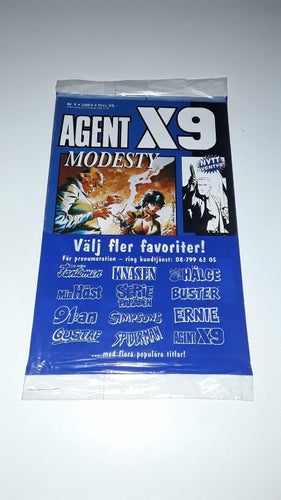 Agent X9 2003 nr 4 (inplastad) NM-M