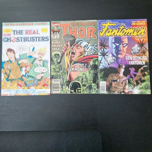 The Real Ghostbusters, The Mighty Thor, Fantomen