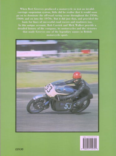 Greeves: All off-road, road and road-racing motorcycles av Rob Carrick och Mick