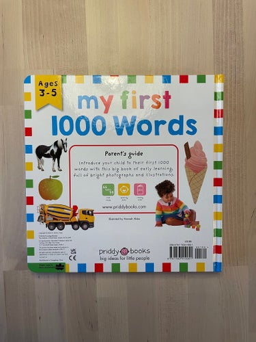 My First 1000 Words, Hannah Abbo