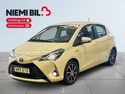 Toyota Yaris Hybrid e-CVT Rattvärme/Kamera/MoK-Värm/SoV-Däck