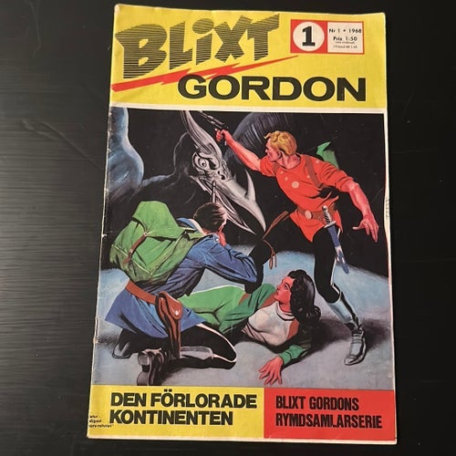 Blixt Gordon Nr 1, 1968