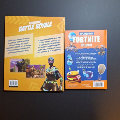 2st böcker Fortnite Battle Royale, så blir du en vinnare och Fortnite Spelguide