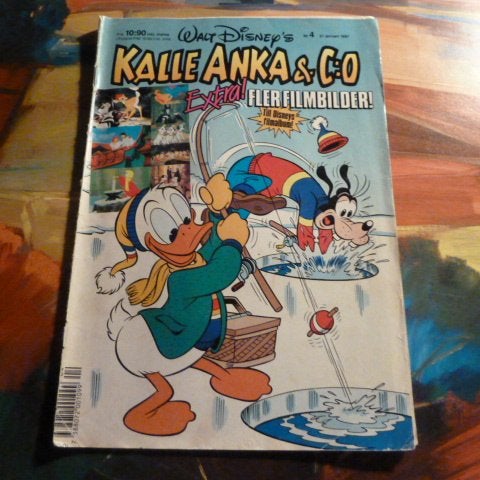 KALLE ANKA & C:O, 1991 NR 4, TIDNING