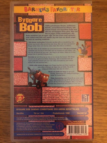 Byggare Bob börjar dansar cowboydans & andra berättelser - VHS