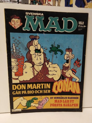 Svenska Mad 1982 nr 9. Good Plus