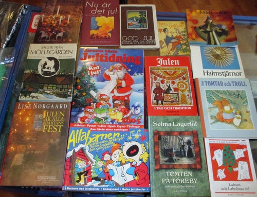 Jul, Julsagor, Julberättelser, Julpyssel, Jultraditioner mm, stor samling