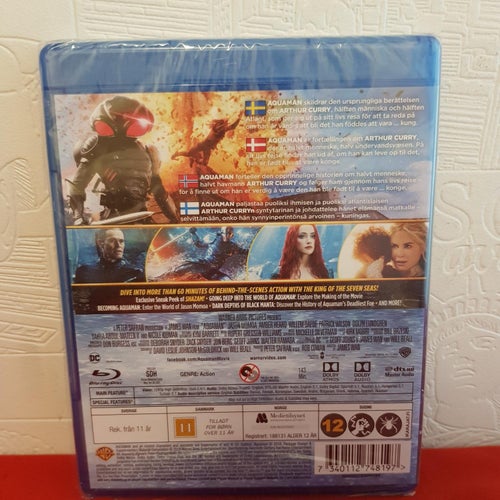 Blu-ray - Aquaman- *Inplastad*