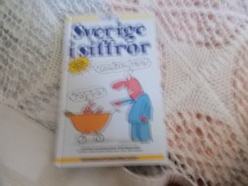 EN INBUNDEN BOK SLÅ UPP SVERIGE I SIFFROR UTOMÄKTENSKAPLIG