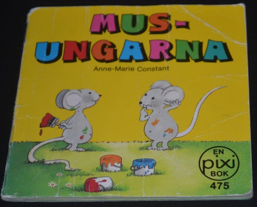 Äldre Pixi bok Musungarna