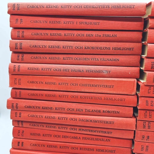 Kitty - bokpaket med 37 böcker - Carolyn Keene