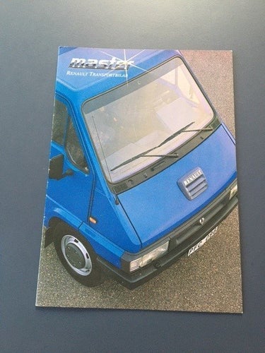 Broschyr Renault Master Transportbilar