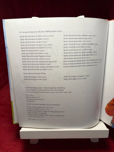Mulle Mecks stora bok om bilar