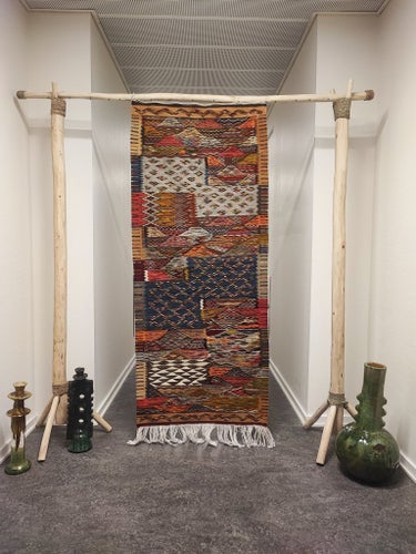 Unik mästerverk Berber matta 65×160 cm