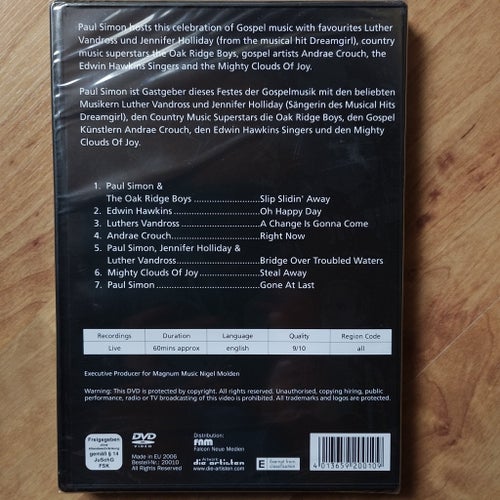 Paul Simon Live DVD