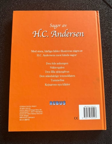 SAGOR AV H. C. ANDERSEN, REBUS helt ny