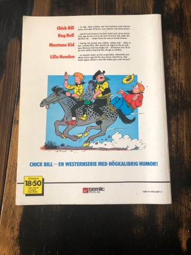 Chick Bills Äventyr av Tibet Ranchduellen 1982