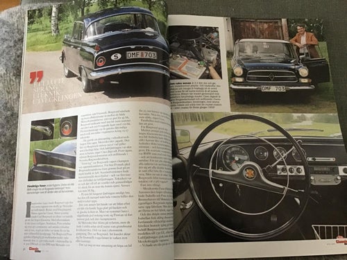 CLASSIC MOTOR NR 6 2010 ,BORGWARD P100,PRINS BERTIL PORSCHE,FORD THUNDERBIRD