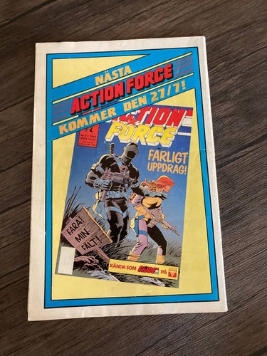 Action Force nr 7 1989