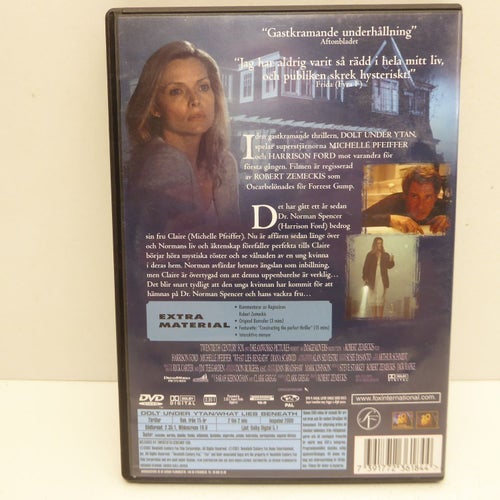 Dolt under ytan - Harrison Ford - Region 2, DVD-film, Svensk text, Fint skick
